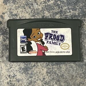 5 for $60 The proud family Nintendo advance GBA loose cartridge